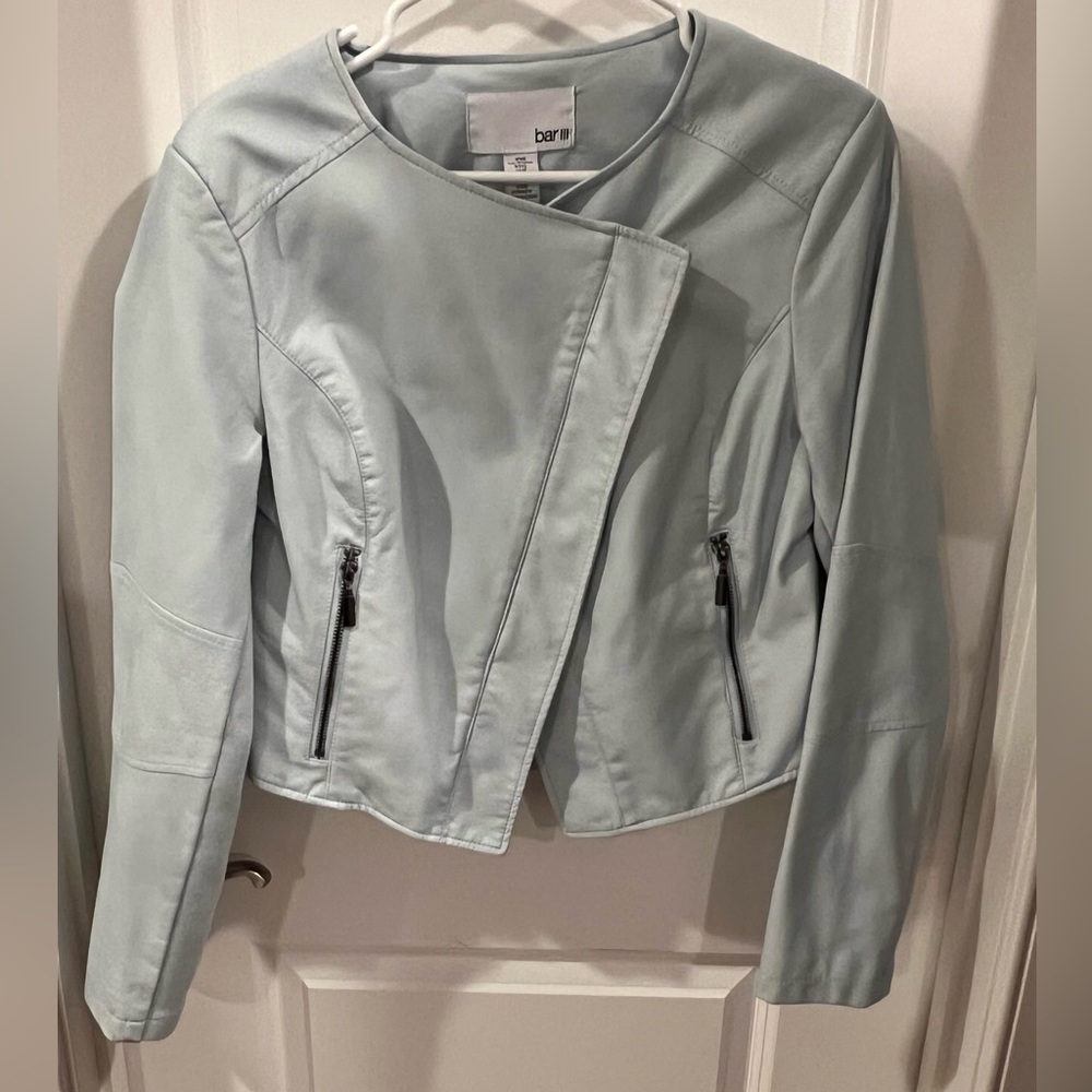 Cute faux leather jacket